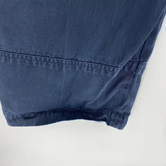 Dries van notes pants women’s 6 navy blue wide leg relaxed loose fit - Picture 2 of 7